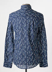 Chemise manches longues bleu BIKKEMBERGS pour homme seconde vue