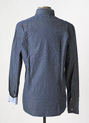 Chemise manches longues bleu MANUEL RITZ pour homme seconde vue