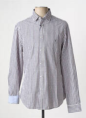 Chemise manches longues bleu TRUSSARDI JEANS pour homme seconde vue