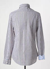 Chemise manches longues bleu TRUSSARDI JEANS pour homme seconde vue