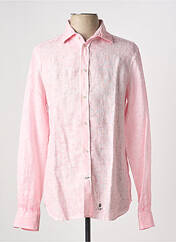Chemise manches longues rose MASON'S pour homme seconde vue