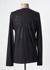 T-shirt noir FRANKIE MORELLO pour homme seconde vue