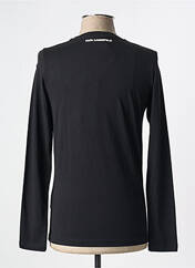 T-shirt noir KARL LAGERFELD pour homme seconde vue