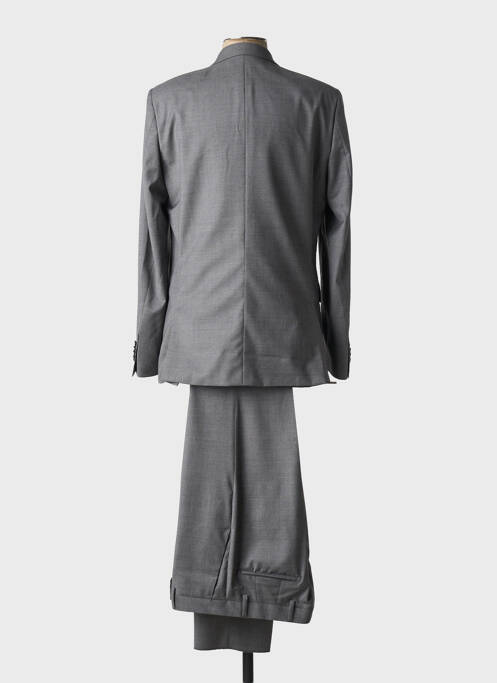 Costume de ville fermeture zippée sous rabat boutonné gris PAUL SMITH homme