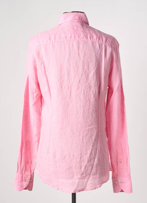 Chemise manches longues coupe cintrée rose STENSTRÔMS homme