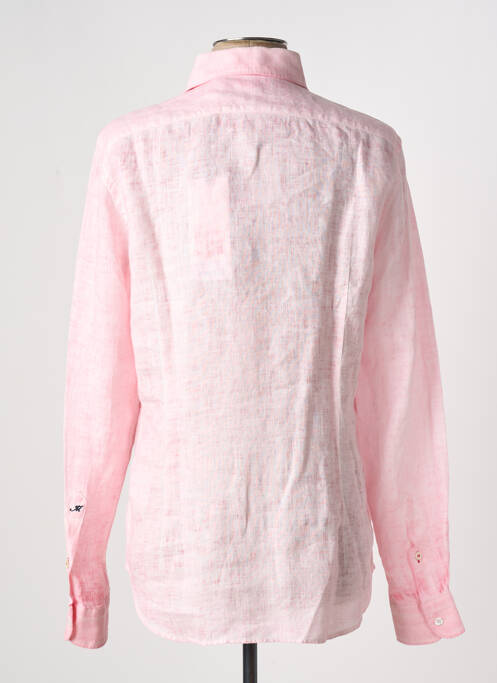 Chemise manches longues coupe droite rose MASON'S homme