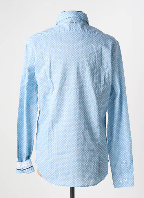 Chemise manches longues imprimé fantaisie bleu NAPAPIJRI homme