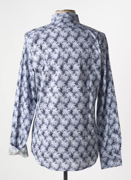 Chemise manches longues imprimé fantaisie bleu PAUL SMITH homme