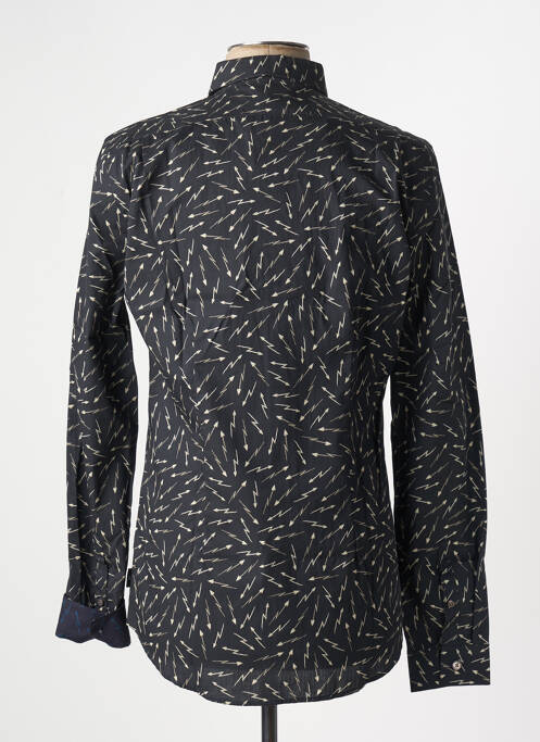 Chemise manches longues imprimé fantaisie noir PAUL SMITH homme