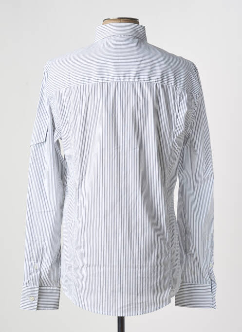 Chemise manches longues blanc BIKKEMBERGS homme