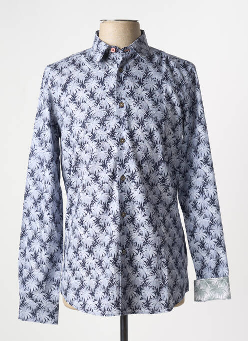 Chemise manches longues bleu PAUL SMITH pour homme