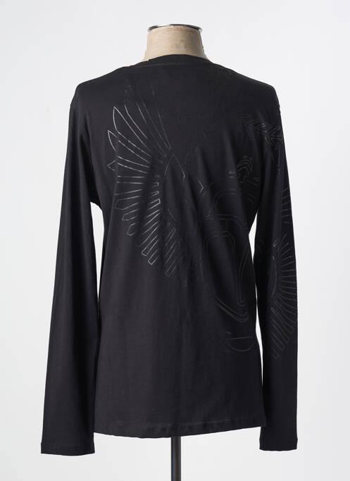 T-shirt noir FRANKIE MORELLO homme