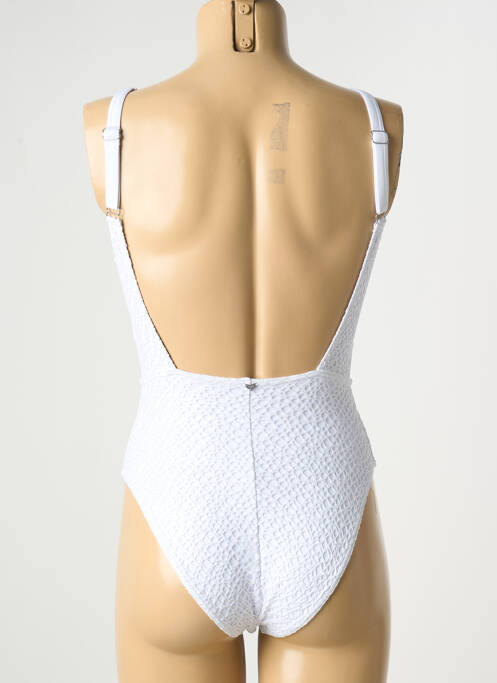 Maillot de bain 1 pièce blanc LPB femme