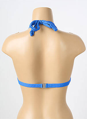 Haut de maillot de bain haut triangles haut triangles bleu LPB femme