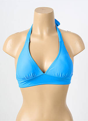 Haut de maillot de bain haut triangles haut triangles bleu LPB femme