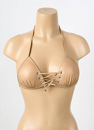 Haut de maillot de bain haut triangles haut triangles or LPB femme