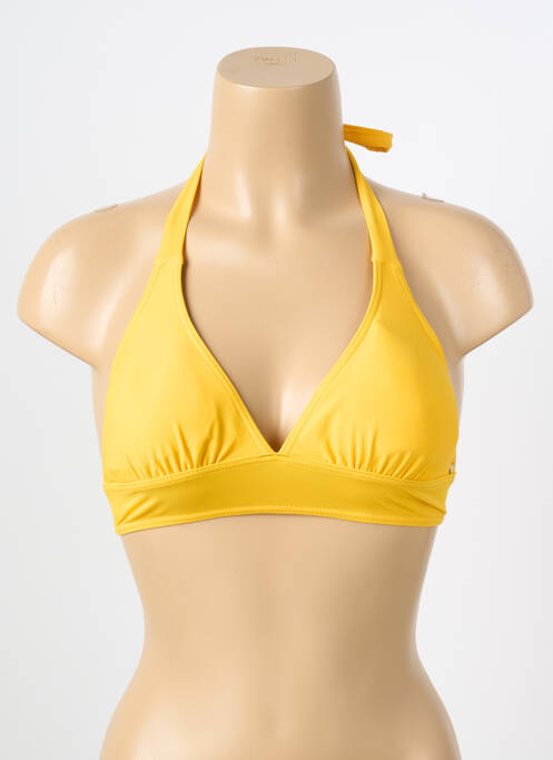Haut de maillot de bain haut triangles haut triangles jaune LPB femme