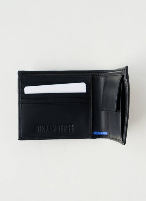 Portefeuille noir BIKKEMBERGS pour homme