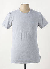 T-shirt gris BIKKEMBERGS pour homme seconde vue