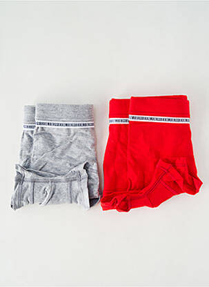 Boxer stretch rouge BIKKEMBERGS homme