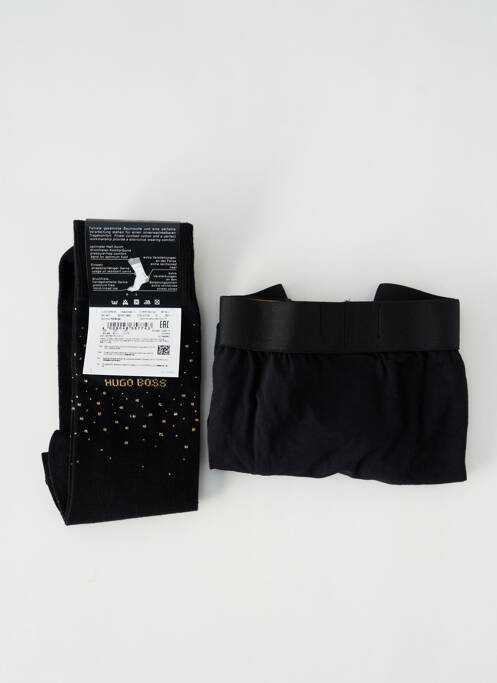 Boxer noir HUGO BOSS pour homme