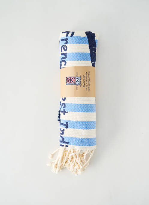 Serviette de plage bleu MC2 SAINT BARTH pour femme