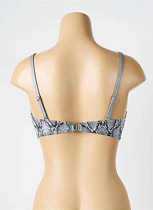 Haut de maillot de bain stretch haut bandeau noir LPB femme