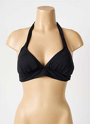Haut de maillot de bain stretch haut triangles noir LPB femme