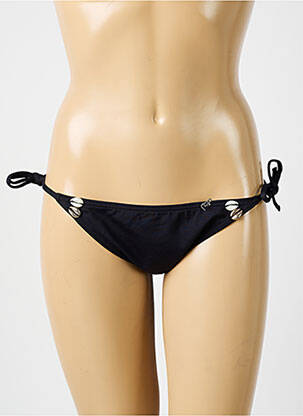 Bas de maillot de bain stretch bikini noir LPB femme