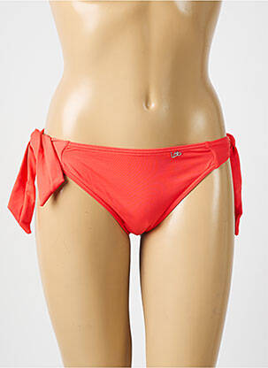 Bas de maillot de bain stretch culotte orange LPB femme