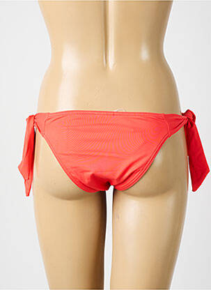 Bas de maillot de bain stretch culotte orange LPB femme
