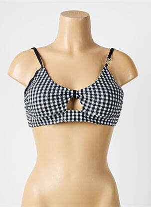 Haut de maillot de bain noir LPB pour femme