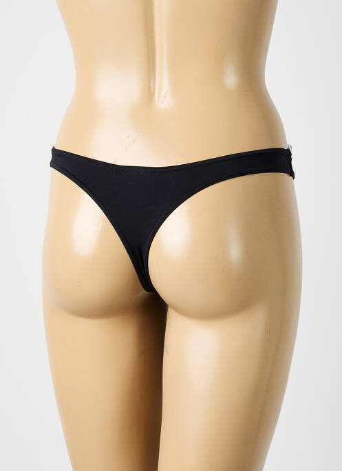 Bas de maillot de bain stretch string noir LPB femme