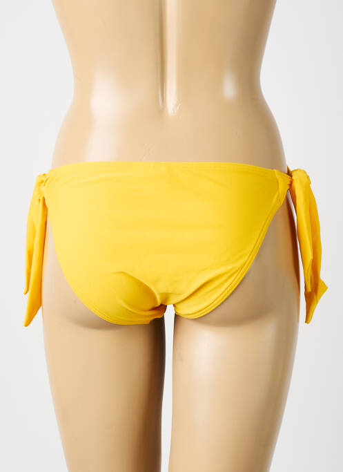 Bas de maillot de bain stretch culotte jaune LPB femme