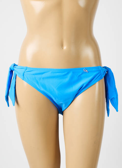 Bas de maillot de bain bleu LPB femme