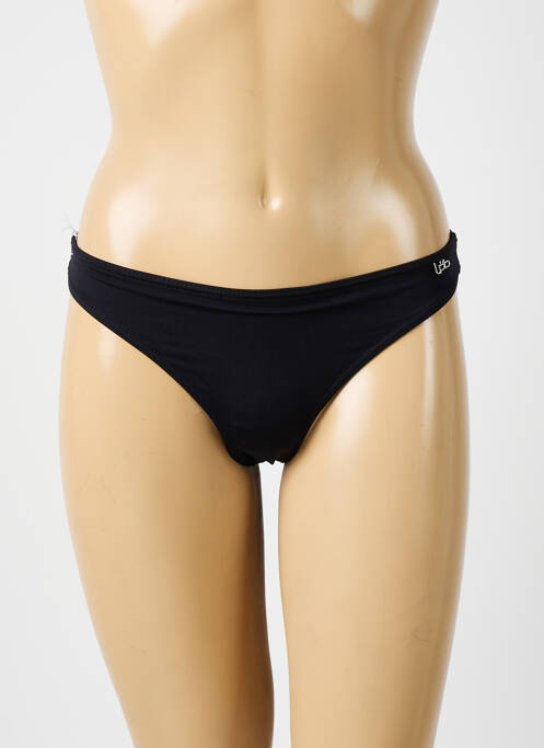 Bas de maillot de bain noir LPB pour femme