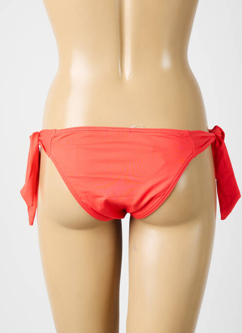 Bas de maillot de bain orange LPB femme