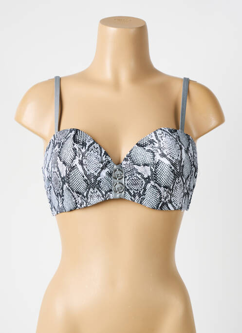 Haut de maillot de bain noir LPB pour femme