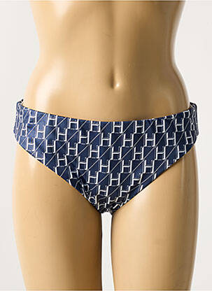 Bas de maillot de bain imprimé fantaisie culotte bleu HUGO BOSS femme