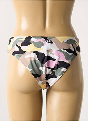 Bas de maillot de bain stretch culotte blanc HUGO BOSS femme