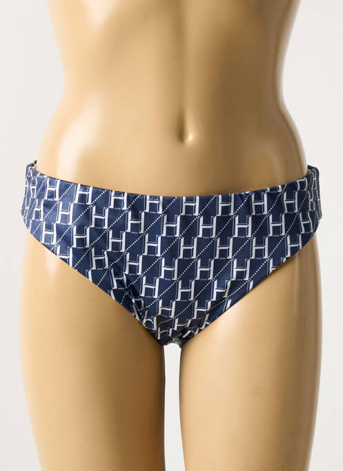 Bas de maillot de bain imprimé fantaisie culotte bleu HUGO BOSS femme