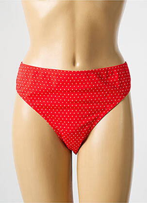 Bas de maillot de bain imprimé fantaisie culotte rouge CURVY KATE femme