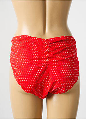 Bas de maillot de bain imprimé fantaisie culotte rouge CURVY KATE femme