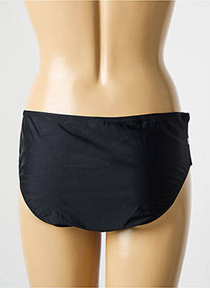 Bas de maillot de bain imprimé fantaisie culotte noir DEIDAD femme