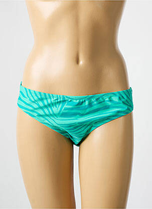 Bas de maillot de bain imprimé fantaisie bikini vert DEIDAD femme