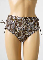 Bas de maillot de bain marron DEIDAD pour femme seconde vue