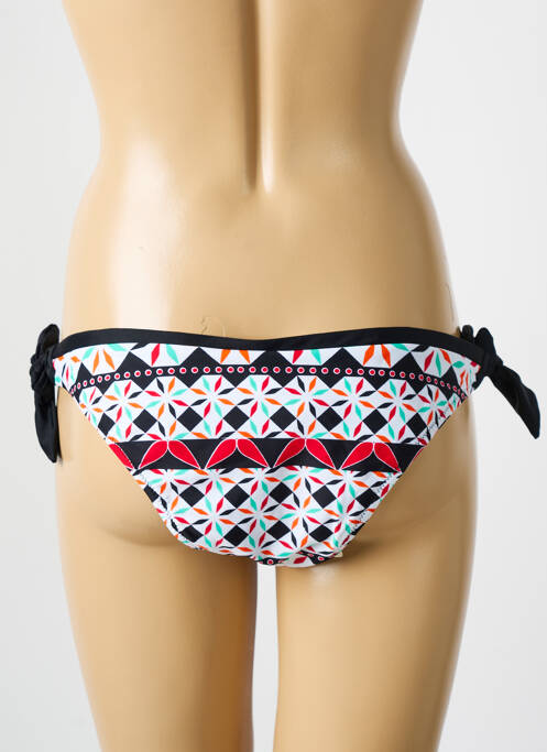 Bas de maillot de bain imprimé fantaisie bikini noir DEIDAD femme