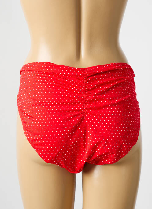 Bas de maillot de bain imprimé fantaisie culotte rouge CURVY KATE femme