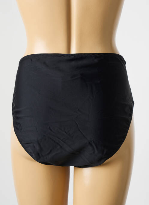 Bas de maillot de bain imprimé fantaisie culotte noir DEIDAD femme