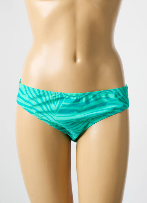 Bas de maillot de bain imprimé fantaisie bikini vert DEIDAD femme